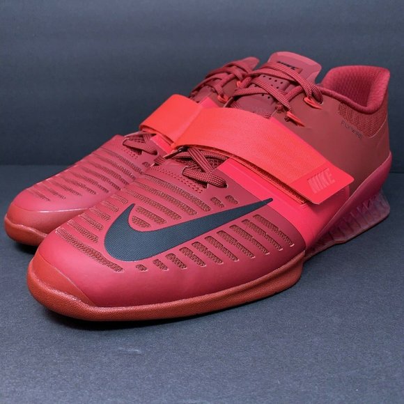 Nike Romaleos 3 Weightlifting CrossFit Shoe Siren Red 852933-601 Men's 1… - Picture 2 of 13